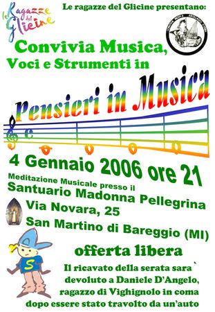 Volantino Convivia Musica 2006